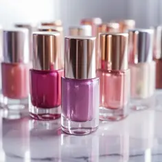 Lakier hybrydowy perłowy różowy - wyjątkowy manicure na każdą okazję