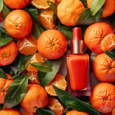Mandarine - egzotyczny akcent w Twoim manicure, świeżość i wyrazistość