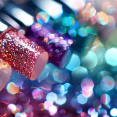 Lakier hybryda brokat: Najnowszy trend w manicure? Efektowne zdobienia