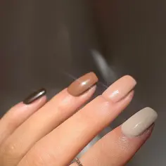 Paznokcie w odcieniach brązu - odkryj ciepło w swoim manicure