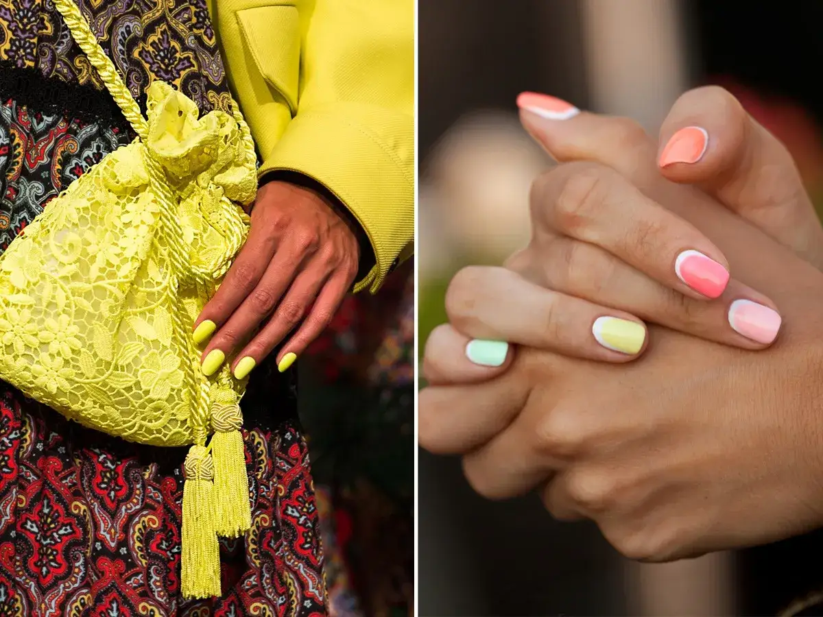 Zdjęcie Czy paznokcie hybrydowe neonowe są hitem wśród fashionistek?